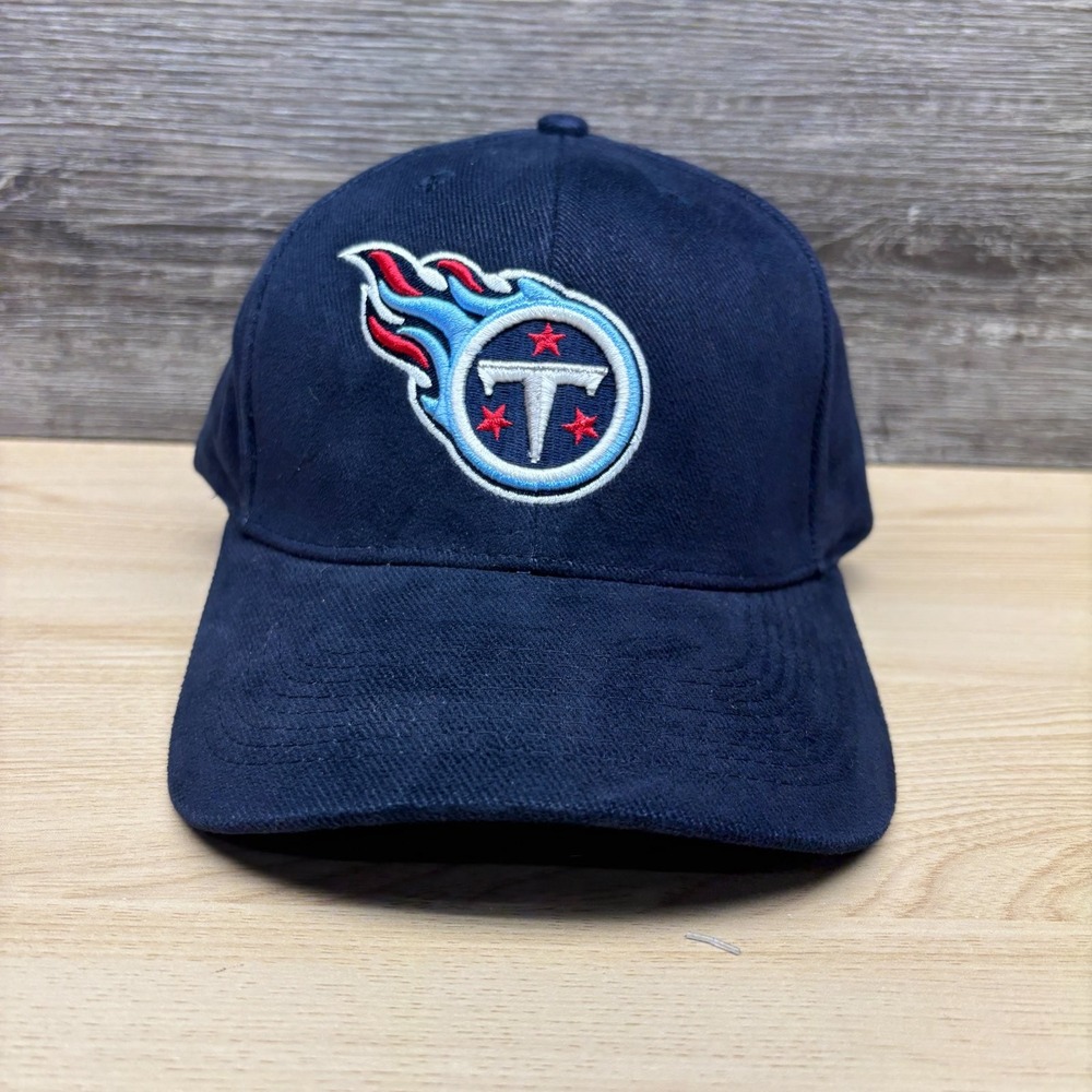 Tennessee Titans Hat Cap Strap Back Blue NFL Football Logo Adjustable Game Day